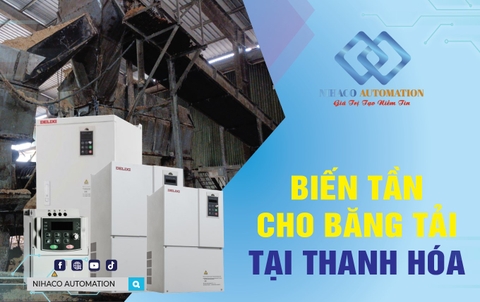 Dự án: Lắp đặt Biến Tần cho băng tải tại Thanh Hóa