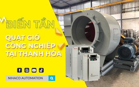 Lắp đặt biến tần cho quạt gió tại Thanh Hóa