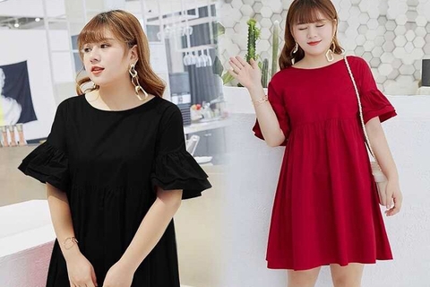 Cách mặc đầm cho người béo bụng “hack” dáng cực chuẩn
