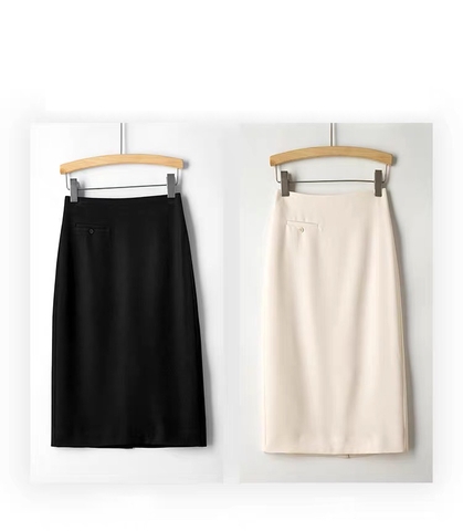 Chân váy công sở bigsize dáng dài qua gối 55kg-95kg mặc đi làm đi tiệc