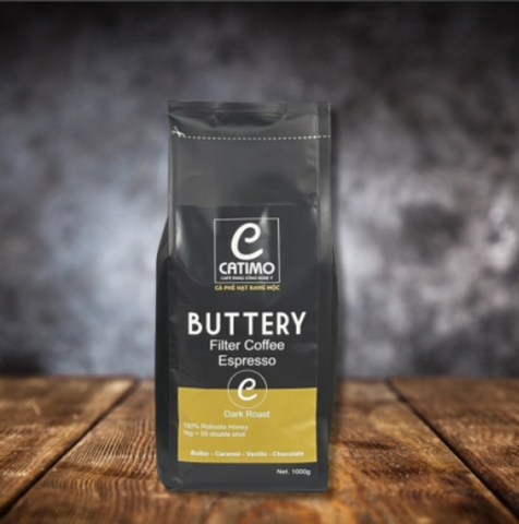Buttery Robusta Tỉ Lệ Chín Hơn 98% - Hương Vị Đậm Đà, Béo Tự Nhiên Cho Cà Phê Pha Máy