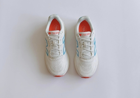 Giày thể thao running chạy bộ New Balance Fresh Foam 680 White chính hãng - Trắng xanh - size 38
