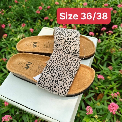 Dép sục đế trấu chính hãng Châu Âu size 36 37 38 39