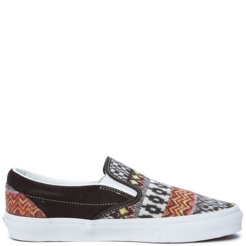 Giày Vans chính hãng Slip on Fair Isle  Brown/Multicolor
