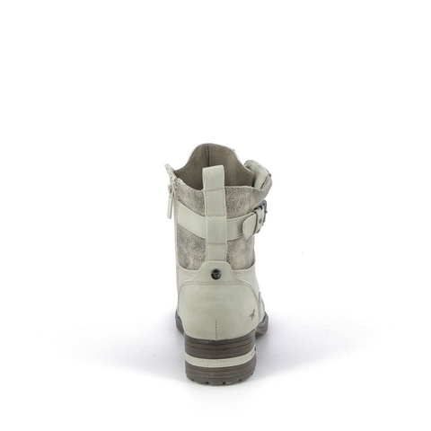 [ Hàng Auth - Full box ] Giày boots chính hãng Mustang ELEGANTE Lace-up ankle Ice - size 37