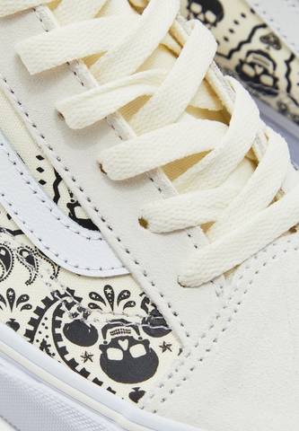 Giày Vans chính hãng Old Skool Bandana Style 36 Cream White