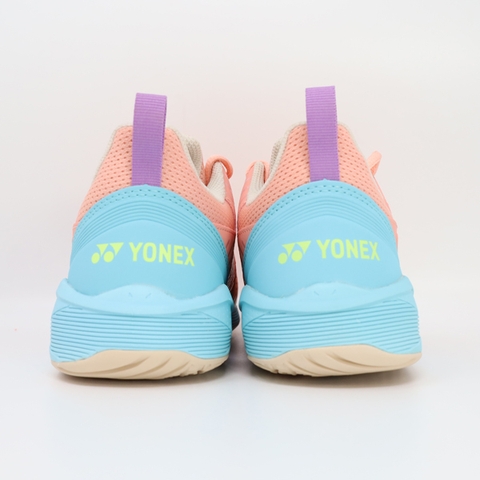 Giày Tennis Yonex chính hãng Power Cushion Sonicage 3 Clay Hồng xanh - Pink Blue - size 37 39.5