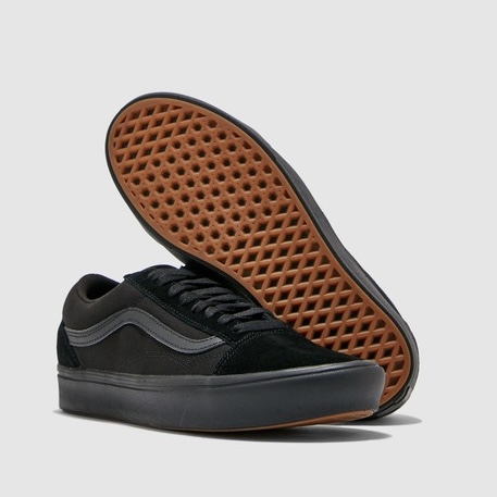 Giày Vans chính hãng Old Skool All Black Comfycush