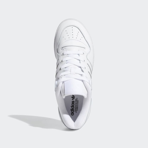 Giày Sneaker Adidas chính hãng RIVALRY LOW All White - Trắng - Size 37 1/3