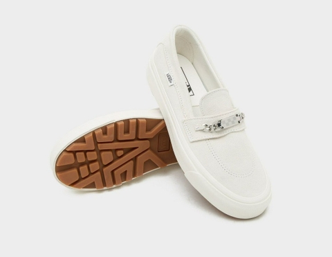 Giày Vans Style 53 DX Links Slip on Loafer white chính hãng
