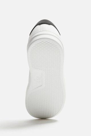 Giày sneaker Zara chính hãng White Platform - Dáng đế dày Trắng