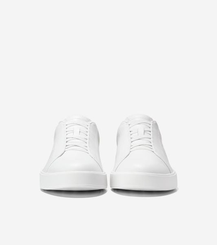 Giày hiệu Cole Haan chính hãng GrandPro Luxe Slip-On Sneakers All White - Trắng