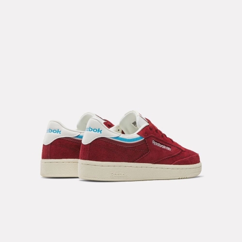 Giày thể thao Reebok chính hãng Club C 85 Suede lace-up sneakers Red - Đỏ da lộn