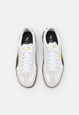 Giày Puma chính hãng CLUB II ERA UNISEX Trainers  Black White Gumsole - Trắng đen đế gum size 40 41 42