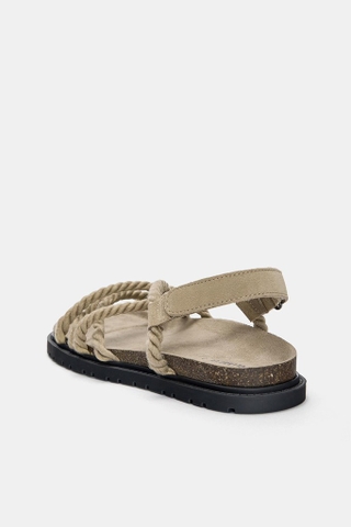 Giày sandals chính hãng Pull&Bear Cord Beige- Be