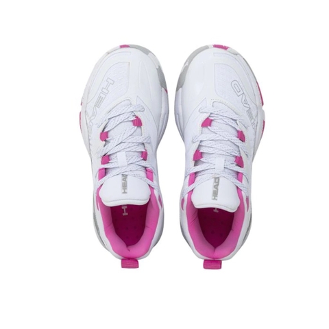 Giày thể thao Indoor Pickleball - Tennis - Padel Head chính hãng trắng hồng - Pink White