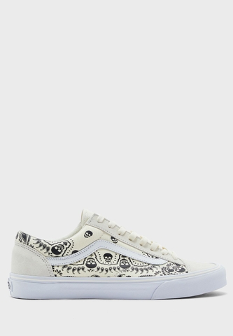 Giày Vans chính hãng Old Skool Bandana Style 36 Cream White