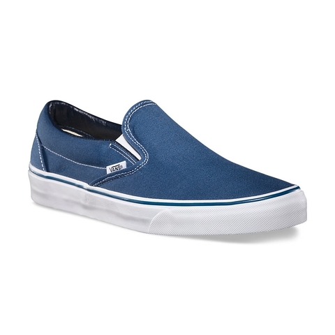 Giày Vans chính hãng Slip on Navy - Xanh