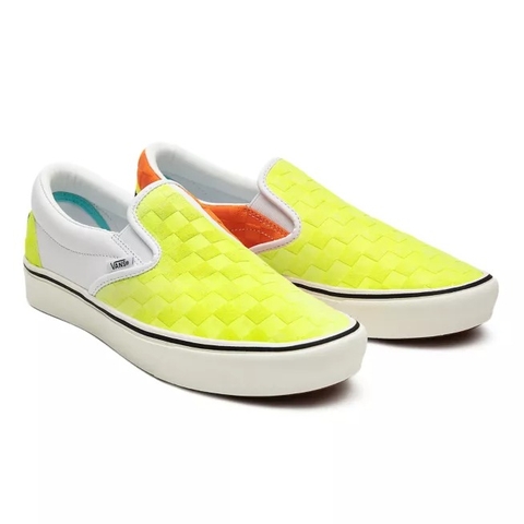 Giày Vans chính hãng Slip On Penn Yellow Orange