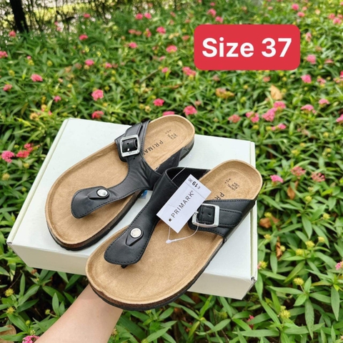 Dép đế trấu chính hãng Châu Âu size 36 37