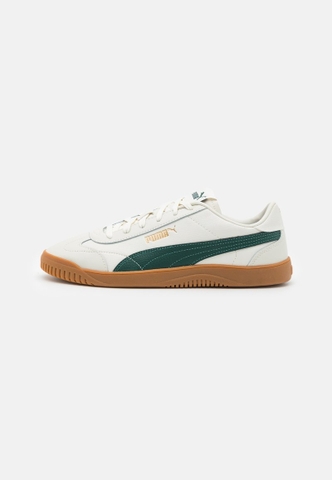 Giày Puma chính hãng CLUB 5V5 Vapor gray - Dark myrtle - Gold Gumsole Suede - Trắng xanh lá đế gum - size 40.5 42.5