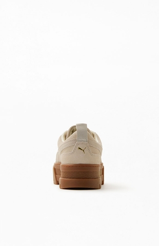 Giày Puma chính hãng Mayze Platform  Beige Tan Gum - Be