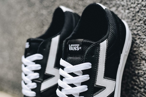 Giày Vans chính hãng Lowland CC Staple Black True White