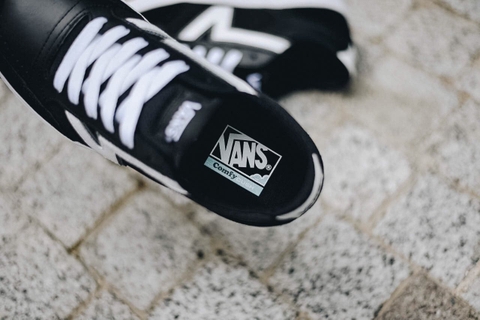 Giày Vans chính hãng Lowland CC Staple Black True White