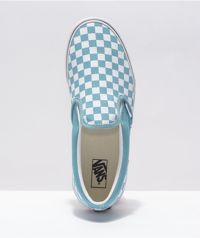 Giày Vans chính hãng Slip On Checkerboard Delphinium Blue