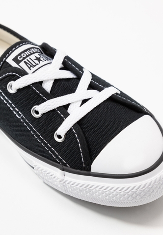 Giày Converse chính hãng Black CHUCK TAYLOR ALL STAR BALLET LACE - Slip on - Đen trắng