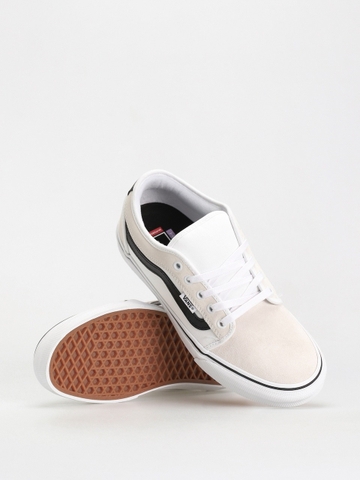 Giày Vans chính hãng Chukka Low SideStripes White - Trắng