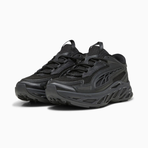 Giày Puma chính hãng EXOTEK Nitro All Black - Đen - size 40.5 42