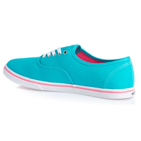 Giày Vans chính hãng Authentic Lopro Blue Curacao/ Strawberry Pink