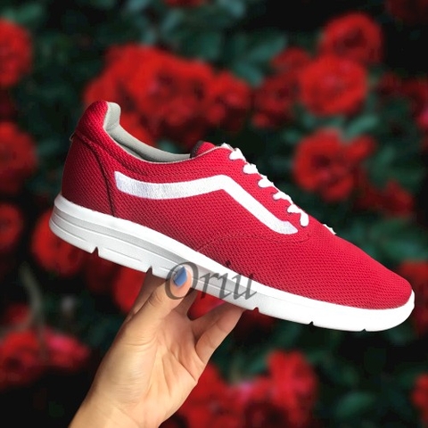 Giày Vans Chính Hãng Mesh ISO 1.5 Red/White