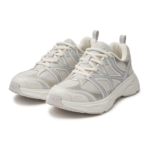 Giày Sneaker MLB Ace Runner New York Yankees Ivory - Trắng