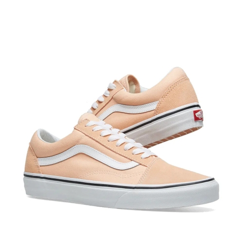 Giày Vans chính hãng Old Skool Bleached Apricot True White