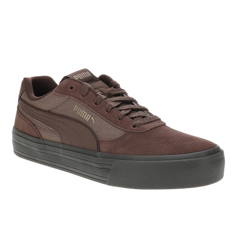 Giày thể thao sneaker chính hãng Puma Court Vulc Brown - Nâu đen