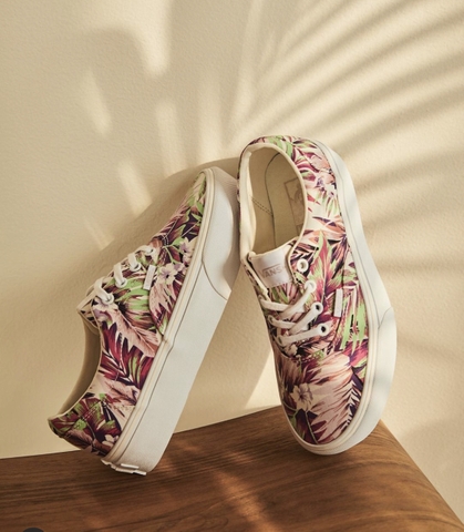 Giày Vans chính  hãng  Doheny Platform Floral Hawaiian
