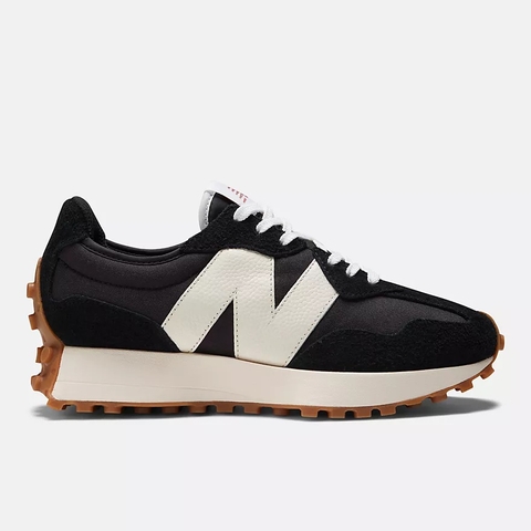Giày Sneaker New Balance 327 chính hãng Black White Classic [Top Best Seller] - Đen Trắng - Có big size