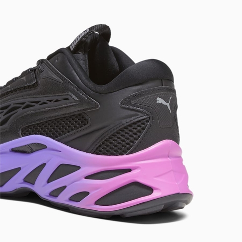 Giày Puma chính hãng EXOTEK Nitro Racing Black Purple - Đen xanh tím size 42