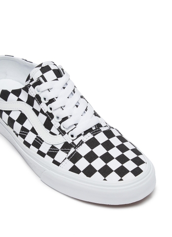 Giày Vans Chính Hãng Old Skool Checkerboard Mule
