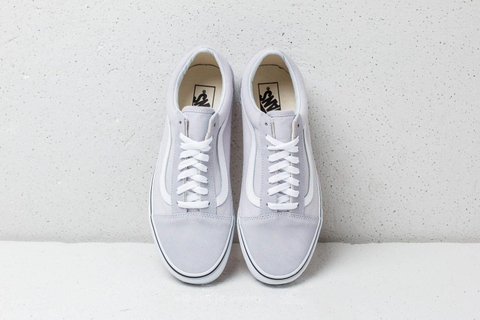 Giày Vans chính hãng Old Skool Gray Dawn/True White