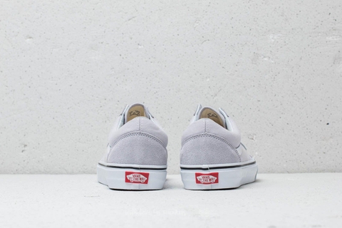 Giày Vans chính hãng Old Skool Gray Dawn/True White