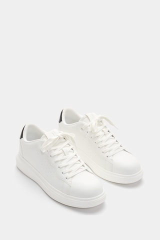 Giày Pull&Bear chính hãng Chunky trainers White - Trắng - size 40 41 42 43 44 45