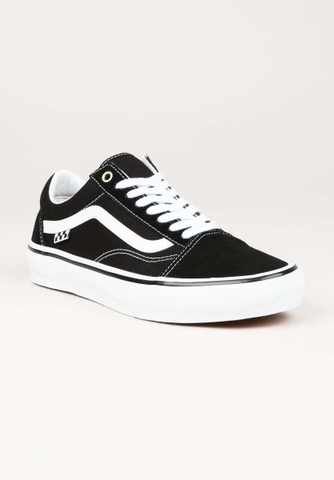 Giày Vans chính hãng Old Skool Skate Black White