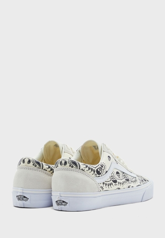 Giày Vans chính hãng Old Skool Bandana Style 36 Cream White