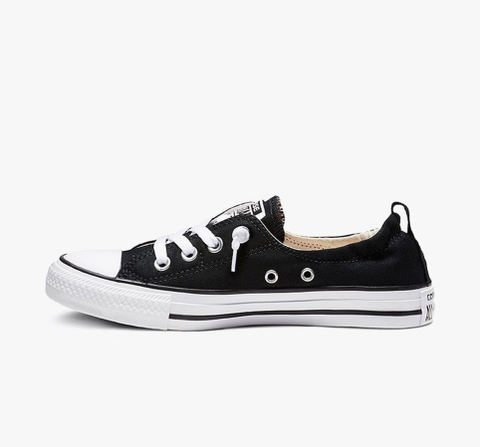Giày Converse chính hãng Chuck Taylor All Star Shoreline Slip on Black White - Đen Trắng