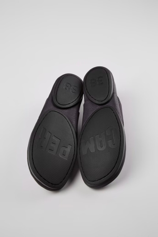 Giày Mary Jane Camper chính hãng Black Leather đen quai xanh size 38