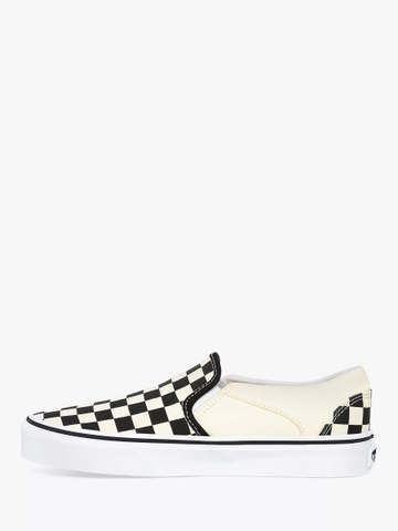 Giày Vans chính hãng Asher Checkerboard Black white