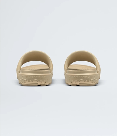 Dép quai ngang The North Face Never Stop Cush Slides Cream - Kem chính hãng
